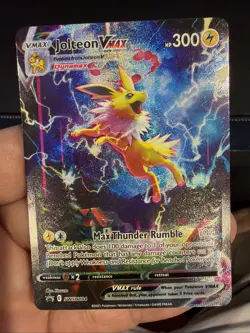Jolteon VMAX SWSH184 Pokemon TCG Sword & Shield Black Star Promo Holo Card - Image 1