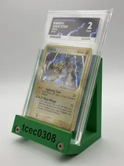 Raikou Gold Star ⭐ 114/115 - EX Unseen Forces - Holo - ACE 2 Graded Pokemon Card - Image 3