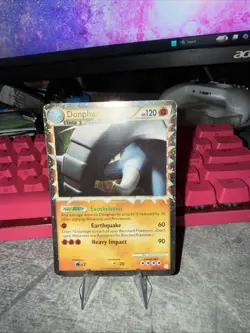 Pokemon TCG Donphan Prime HeartGold SoulSilver Holo Card 107/123 - Image 3