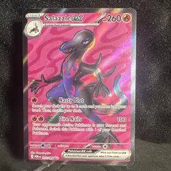 Salazzle ex 101/088 Full Art Pokemon Card Perfect Order - Image 1