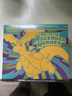 Pokemon TCG: Ascended Heroes Factory Sealed Elite Trainer Box Cards Etb New - Image 1
