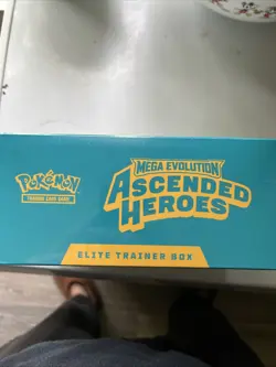 Pokemon TCG: Ascended Heroes Factory Sealed Elite Trainer Box Cards Etb New - Image 2
