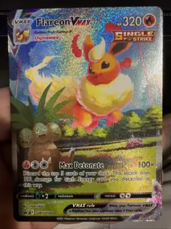 Flareon VMAX SWSH180 SWSH: Sword & Shield Promo Cards Holo - Image 1