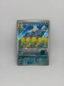 Pokemon Card Sunflora 169/167 Twilight Masquerade ILLUSTRATION RARE - NM - Image 1