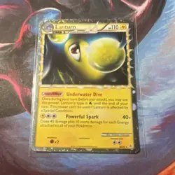 Pokemon Lanturn Holo Card 86/95 Stage 1 110 LP-MP Powerful Spark English - Image 1