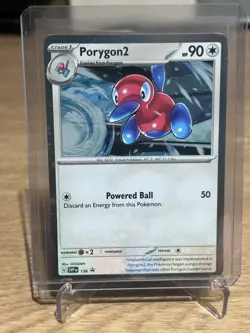 Pokemon Porygon 2 TCG SVP138 Black Star Promo-Cosmos Holo Card - Image 1