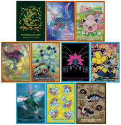 Ancient & Future Collection FULL SET Individual Card Sleeve Pokemon Center Japan - Image 1