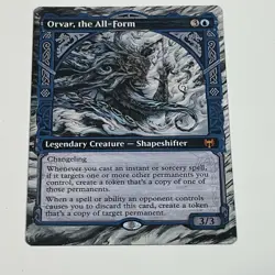 MTG Orvar, The All-Form Alter, Hand Painted Altered Card, EDH Changeling Mythic - Image 3