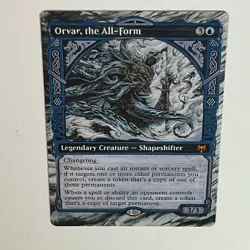 MTG Orvar, The All-Form Alter, Hand Painted Altered Card, EDH Changeling Mythic - Image 5