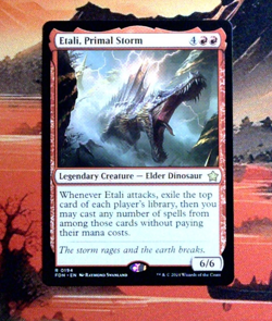 MTG Etali, Primal Storm Regular FDN 194 NM R - Image 1