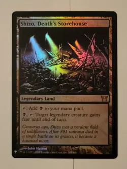 Shizo, Death's Storehouse The List Reprints Foil MTG Lightly Played - Image 1