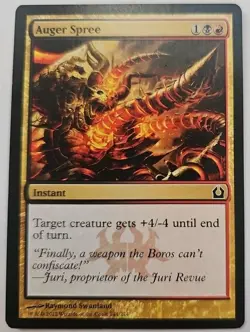 MTG Magic The Gathering Card Auger Spree Instant Black Red Return To Ravnica - Image 1