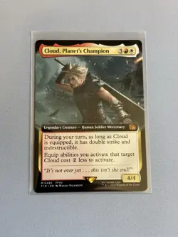 MTG: Cloud, Planet's Champion (Extended Art) [Final Fantasy] Near Mint - Image 2
