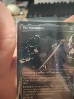 MTG The Masamune (Borderless) Normal NM FINAL FANTASY Magic 353 - Image 4