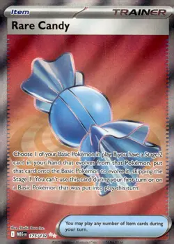 Pokemon TCG ME01: Mega Evolution #175/132 Rare Candy - Image 1