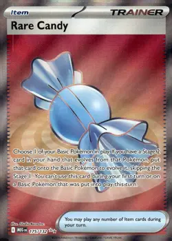 Pokemon TCG ME01: Mega Evolution #175/132 Rare Candy - Image 1