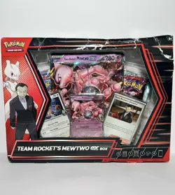 Pokemon Team Rockets Mewtwo EX Box - Image 1