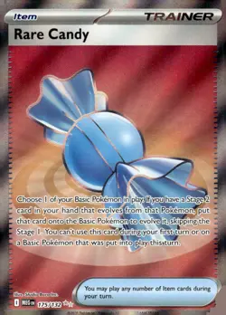 Pokemon TCG ME01: Mega Evolution #175/132 Rare Candy - Image 1