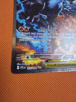 Mega Charizard X EX SIR 125/094 (English) Phantasmal Flames Pokemon TCG - Image 5
