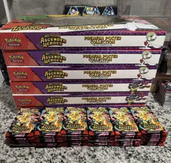 💎60 Pokemon TCG Ascended Heroes ME02.5 Booster Packs SEALED ****FAST SHIP**** - Image 1