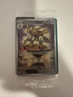 Pokemon TCG Alakazam 009 Mega Evolutions ETB Promo NM Sealed - Image 1