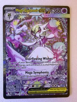 Pokemon Mega Gardevoir ex 178/132 Me01: Mega Evolution SIR Holo 360 HP ENG - Image 1