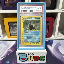 Pokemon Feraligatr Expedition Holo Rare #12 PSA 8 - Image 1