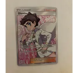 The Pokemon Company Diantha 130/131 Forbidden Light Full Art Holo Ultra Rare - Image 1