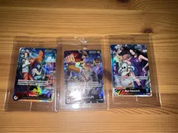Sealed Monkey.D.Luffy PSA Magazine OP05-060 One Piece Promo Foil Boa And Shanks - Image 1