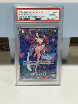 PSA 10 Boa Hancock OP09-051 SP Alt Art Foil Japanese One Piece - Image 1