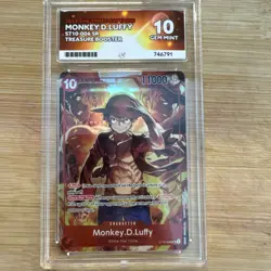 2024 ONE PIECE PROMOS 006 MONKEY D. LUFFY TREASURE BOOSTERS SET - ACE 10 - Image 1