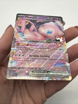 151/165 Mew ex Prize Pack Series 5 Stamped Play Pokemon TCG 151 - Image 4