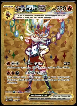 Cinderace ex - Promo SV: Scarlet & Violet Promo Cards 163 NM - Image 1