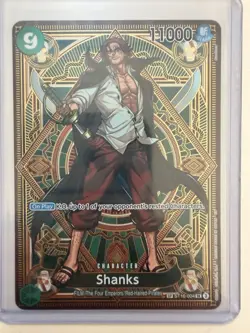 One Piece Bandai Shanks ST16-004 Character Regular Card English - Image 1