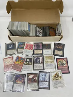 Vintage Magic The Gathering Collection Card Lot MTG 1990s - Image 1