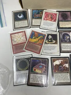 Vintage Magic The Gathering Collection Card Lot MTG 1990s - Image 3