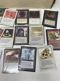 Vintage Magic The Gathering Collection Card Lot MTG 1990s - Image 4