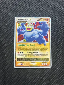 Pokemon TCG Machamp LV.X Holo Rare Card Stormfront 98/100 - Image 1