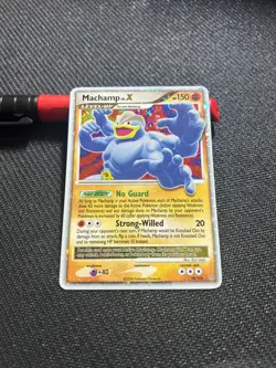Pokemon TCG Machamp LV.X Holo Rare Card Stormfront 98/100 - Image 2