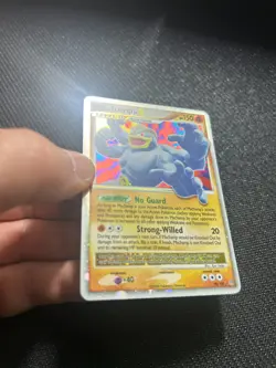 Pokemon TCG Machamp LV.X Holo Rare Card Stormfront 98/100 - Image 3