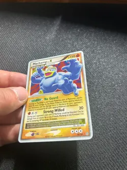 Pokemon TCG Machamp LV.X Holo Rare Card Stormfront 98/100 - Image 4