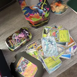 Pokemon TCG Bulk Cards + Tins - Articuno 161 Rare Charizard Promo - Image 2