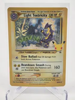 Light Toxtricity - SWSH137 Sword & Shield Black Star Promo Card - NM - POKEMON - Image 1
