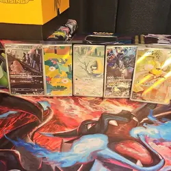 Pokemon TCG lot Japanese AR Holo Yamper Zekrom Diglett Snorunt Dreepy 5 cards - Image 1