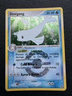 Dewgong 3/112 Reverse Holo EX FireRed LeafGreen Pokemon Card 2004 NM - Image 1