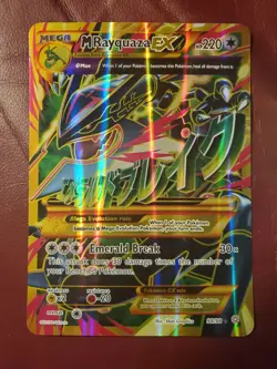 Pokemon Mega Rayquaza EX 098/098 Jumbo Cards Holo Oversized - Image 1