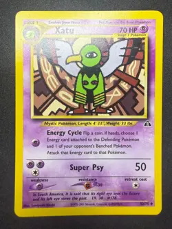 Xatu 52/75 | Uncommon | Unlimited | Pokemon WOTC Neo Discovery Card LP+ - Image 1