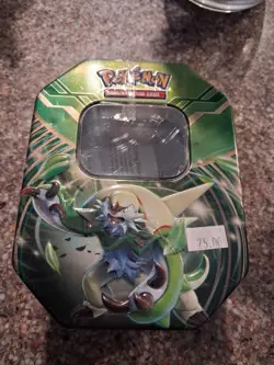 Vintage Pokemon TCG "Kalos Power" Tin. No Cards Included. 2014 - Image 1