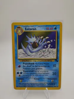 Pokemon TCG Card - Entoron (Golduck) - German/German - 35/62 Fossil - Image 1