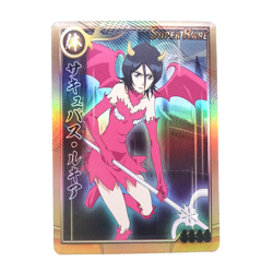 Bleach SR Rukia Kuchiki SR Super Rare Holo Foil Anime Collectible Trading Card - Image 1